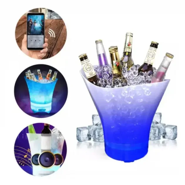 Світлове відро для льоду Bucket Light з Bluetooth - мініатюра 1
