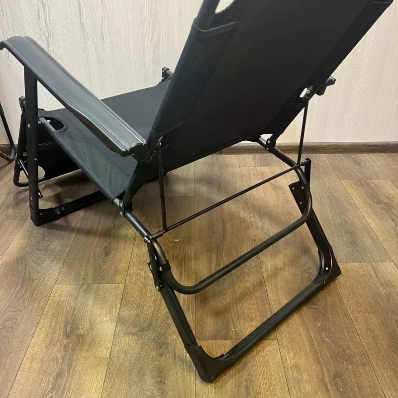 Складаний садовий шезлонг 66×176 см - мініатюра 7