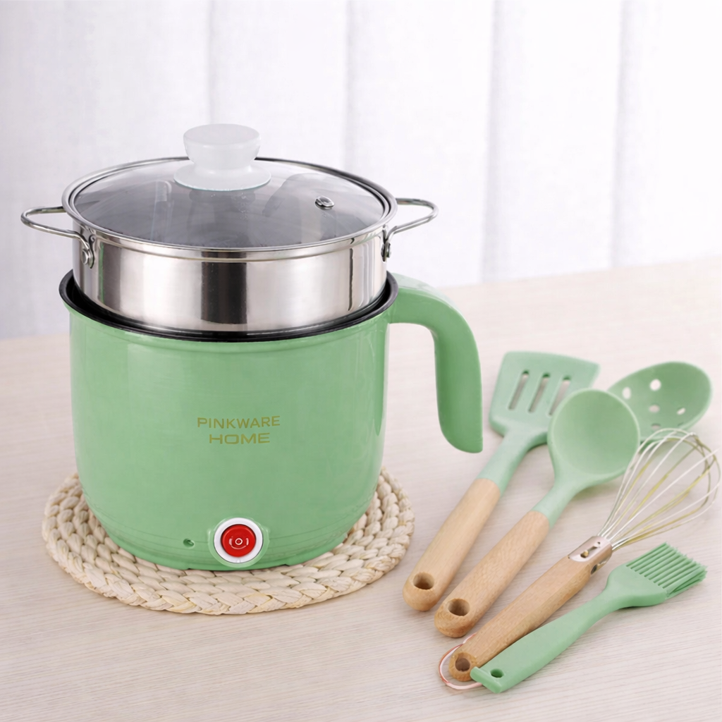 Електрокаструля-пароварка LY-1076 1.5 л для супу, рису і овочів - мініатюра 7