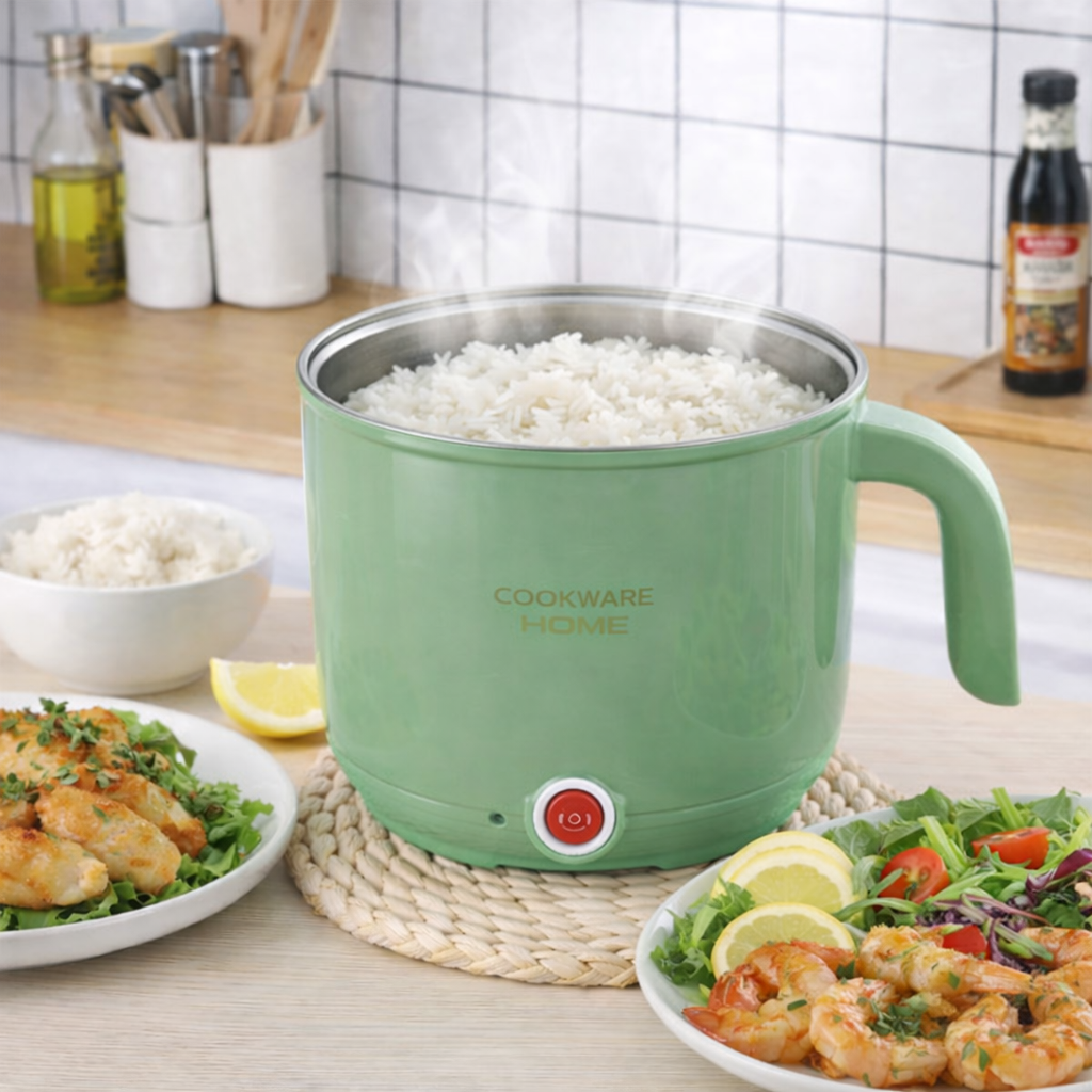 Електрокаструля-пароварка LY-1076 1.5 л для супу, рису і овочів - мініатюра 9