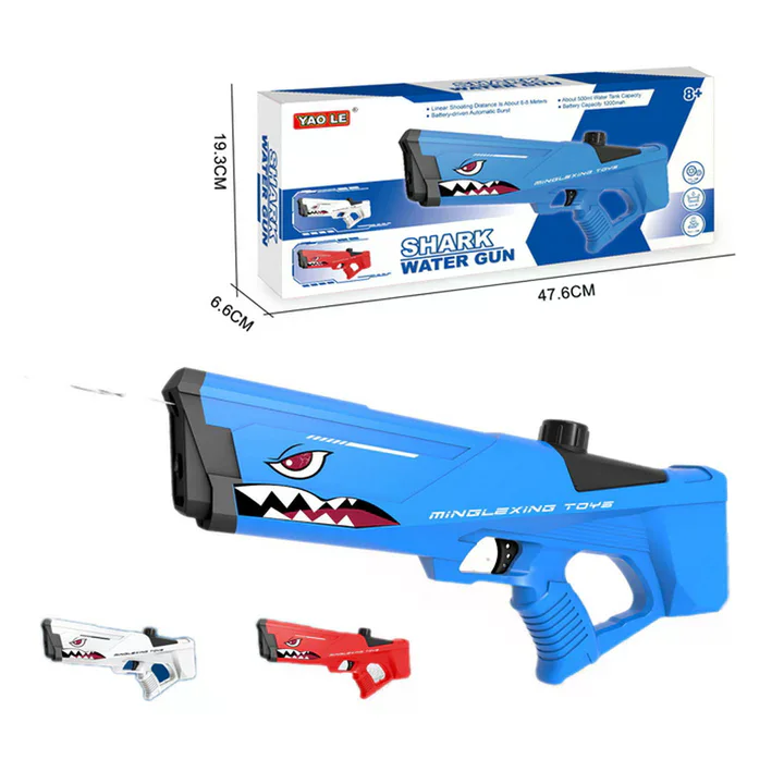 Водяний пістолет дитячий Shark Water Gun - мініатюра 2