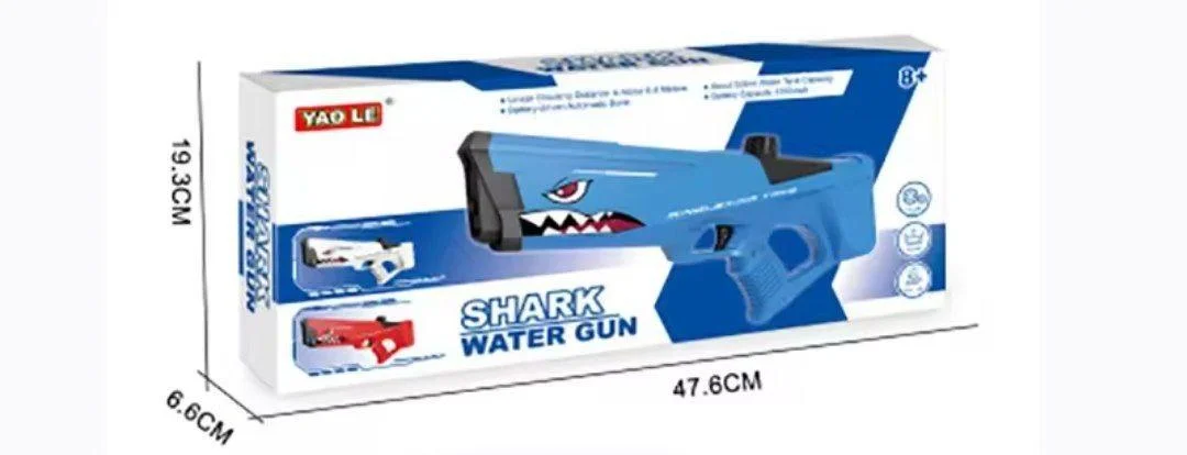Водяний пістолет дитячий Shark Water Gun - мініатюра 5
