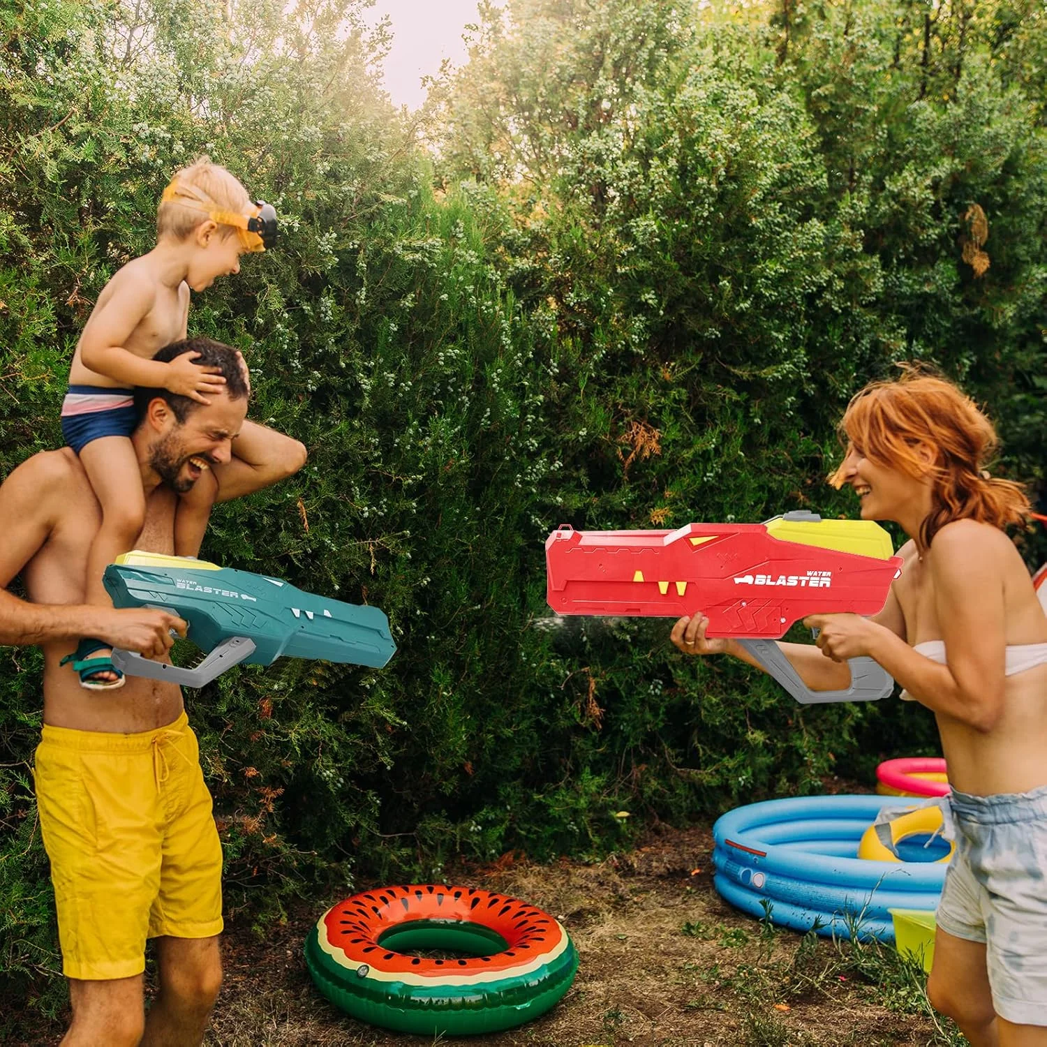 Водяний пістолет дитячий «Крокодил» Water Gun - мініатюра 7