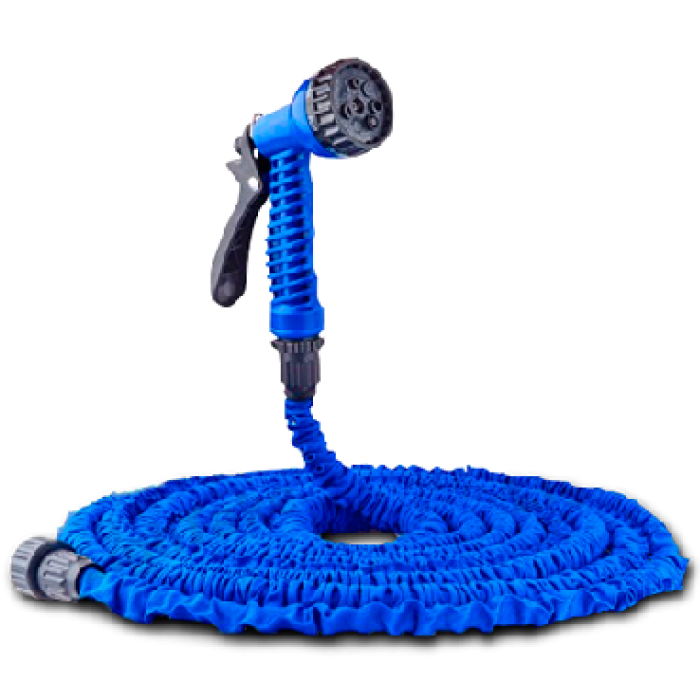 Поливальний шланг 15 метрів Magic Hose ∙ Садовий шланг для поливу з розпилювачем - мініатюра 3