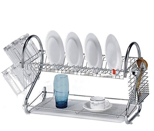 Органайзер - сушка для посуду сушарка з нержавіючої сталі BN-004