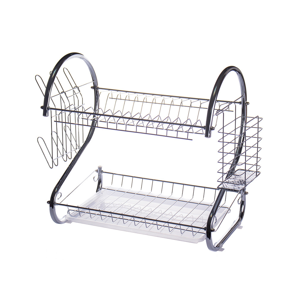 Органайзер - сушка для посуду сушарка з нержавіючої сталі BN-004 - мініатюра 2