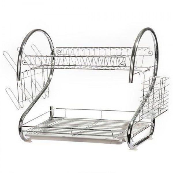 Органайзер - сушка для посуду сушарка з нержавіючої сталі BN-004 - мініатюра 3