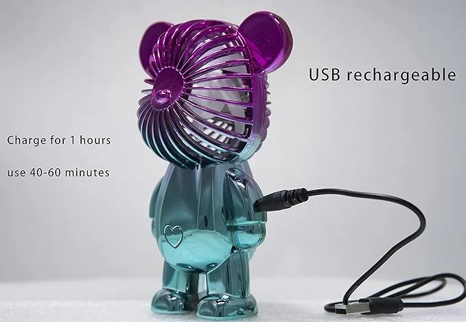 Портативний міні-вентилятор Simple Style Fan - мініатюра 2