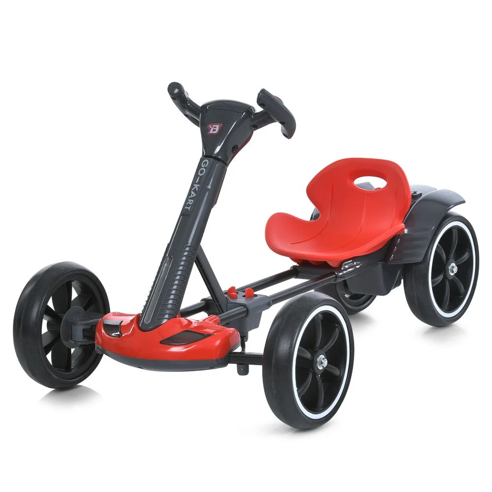 Дитячий електромобіль GO KART F1 з пультом і Bluetooth 390 Вт червоний • Дитячий електрокарт GO KART F1 на акумуляторі з пультом керування