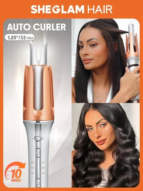 Автоматична плойка для волосся Hair Curler-Bella для локонів і кучерів - мініатюра 4