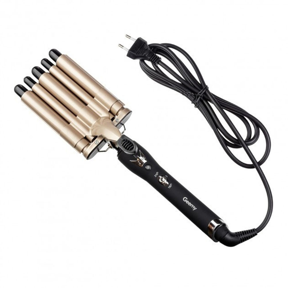 Плойка - щипці П'ять хвиль Gemei GM-2933 для створення красивих локонів ∙ Керамічне покриття - мініатюра 2