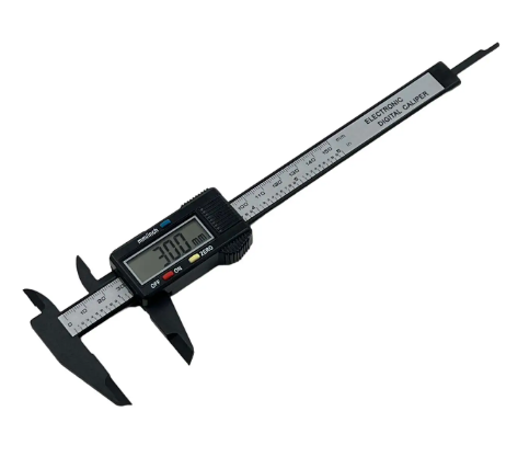 Електронний цифровий штангенциркуль мікрометр з LCD дисплеєм Digital Caliper 150 мм - 0.01 мм - мініатюра 2
