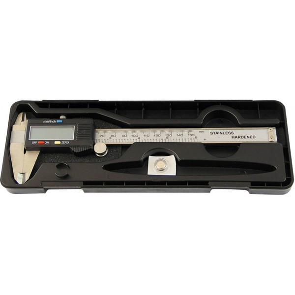 Електронний цифровий штангенциркуль мікрометр з LCD дисплеєм Digital Caliper 150 мм - 0.01 мм - мініатюра 4