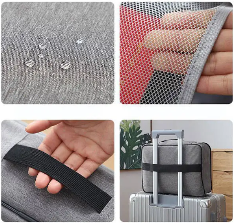 Дорожня сумка-кейс для документів та гаджетів ∙ Органайзер із кодовим замком - мініатюра 3