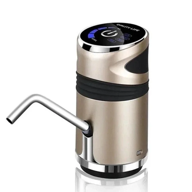 Електрична помпа для води Water Dispenser XL-129 срібляста USB - мініатюра 5