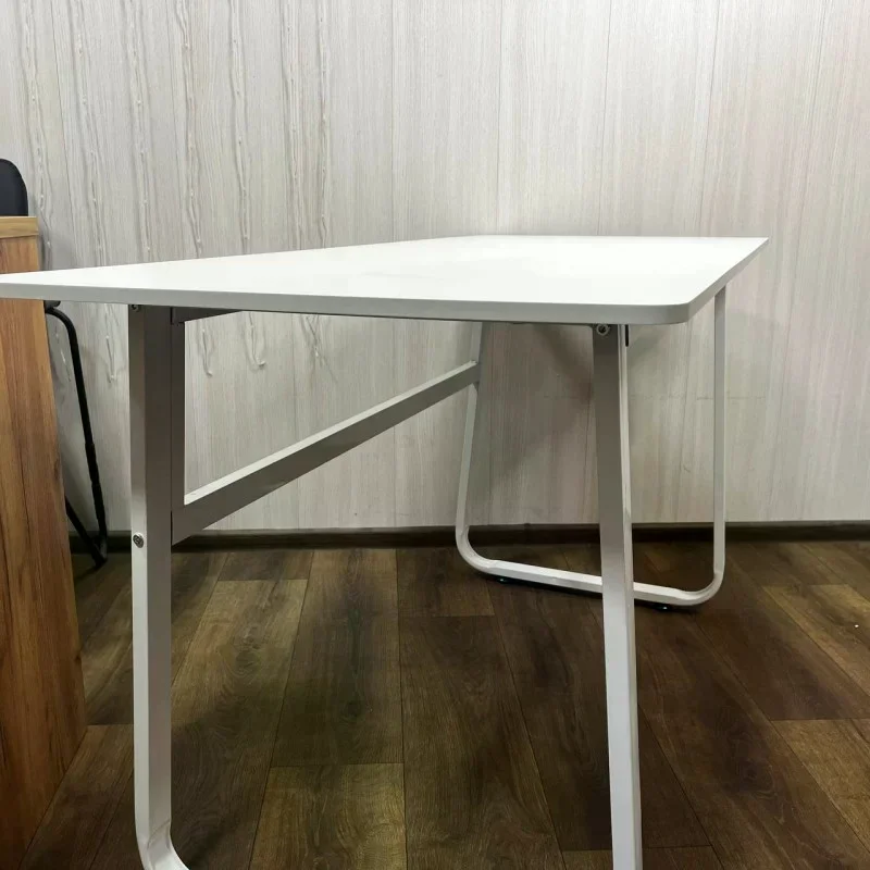 Комп’ютерний робочий стіл 120×60 см бежевий для ноутбука і ПК - мініатюра 4