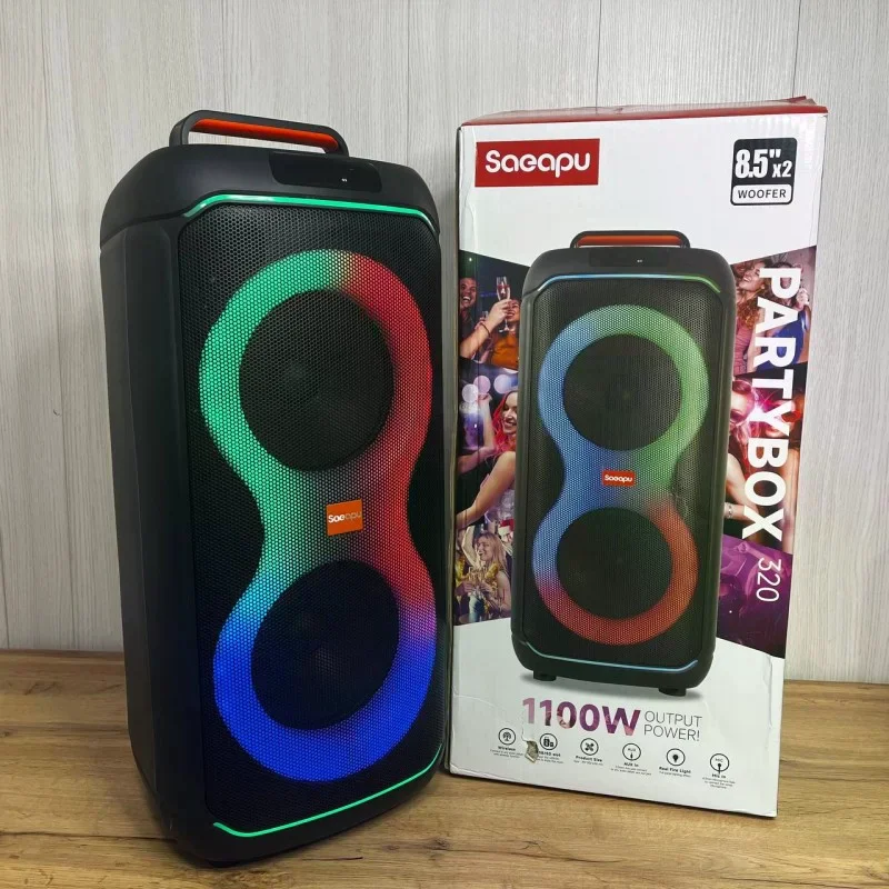Портативна Bluetooth колонка PartyBox 320 240W RGB чорна - мініатюра 4