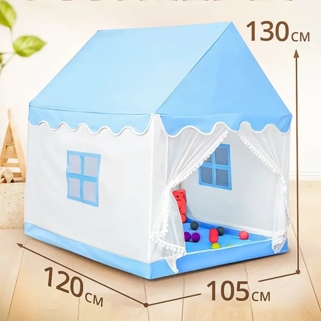 Дитячий ігровий намет-будиночок із металевим каркасом - мініатюра 6