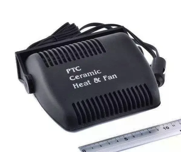 Автомобільний тепловентилятор CAR FAN CF-701 12V від прикурювача - мініатюра 3