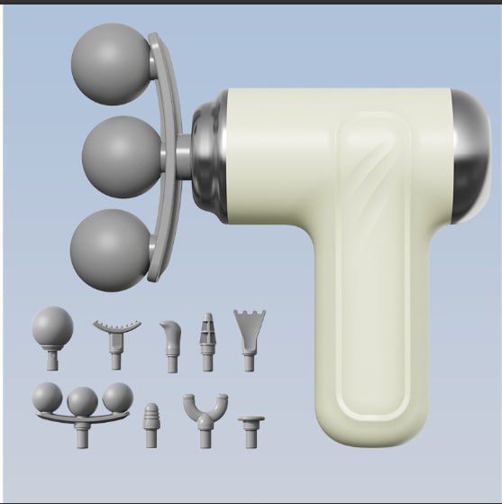 Масажер Fascial Gun LM-130 - мініатюра 8