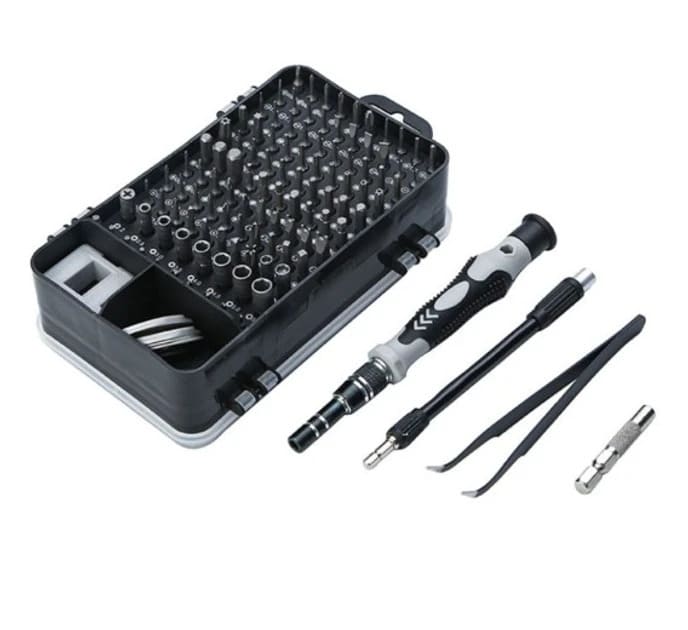 Набір викруток 135 в 1 для ремонту телефону годинників планшета • Професійний набір викруток для ремонту техніки 135в1