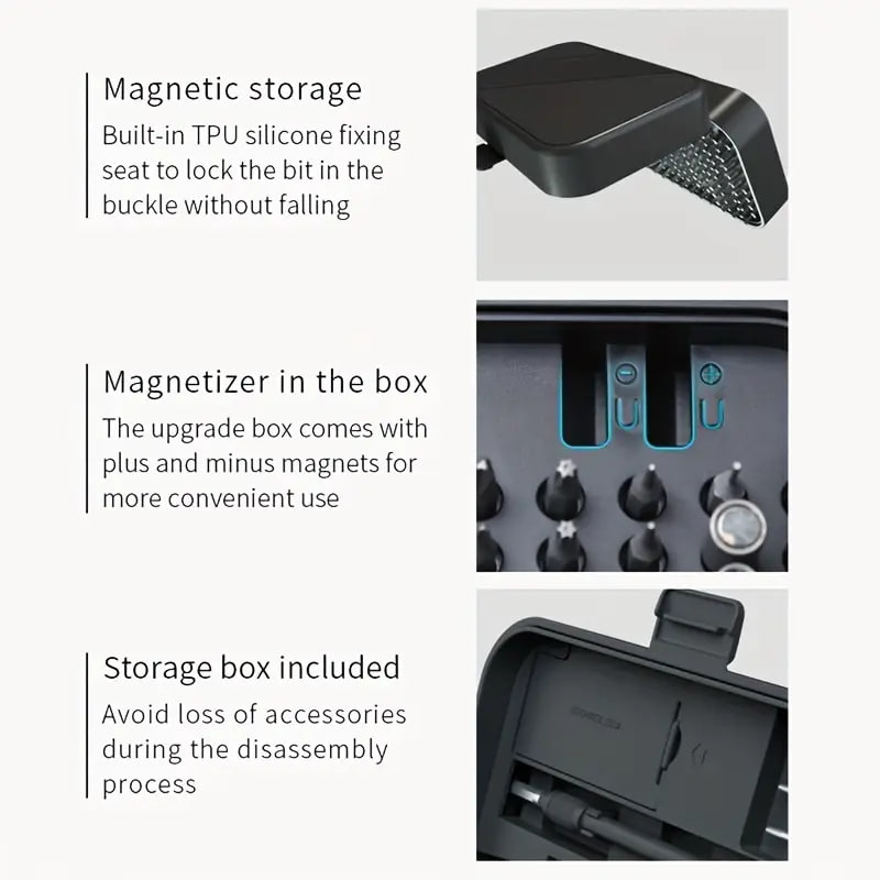 Набір викруток 135 в 1 для ремонту телефону годинників планшета - мініатюра 3