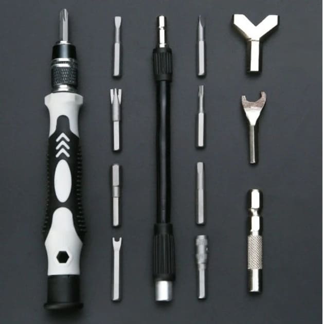 Набір викруток 135 в 1 для ремонту телефону годинників планшета - мініатюра 8