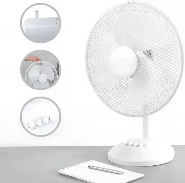 Вентилятор підлоговий DOMOTEC MS-1625 White - мініатюра 3