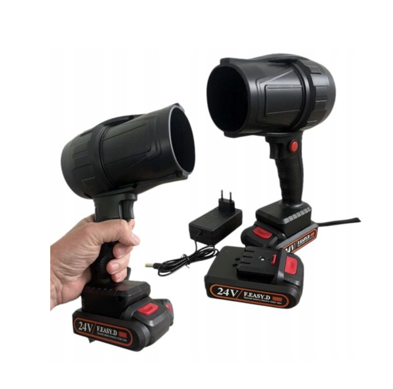 Турбореактивний ручний вентилятор XL-1589 ∙ Акумуляторна повітродувка до 70 м/с XL-1589 - мініатюра 2