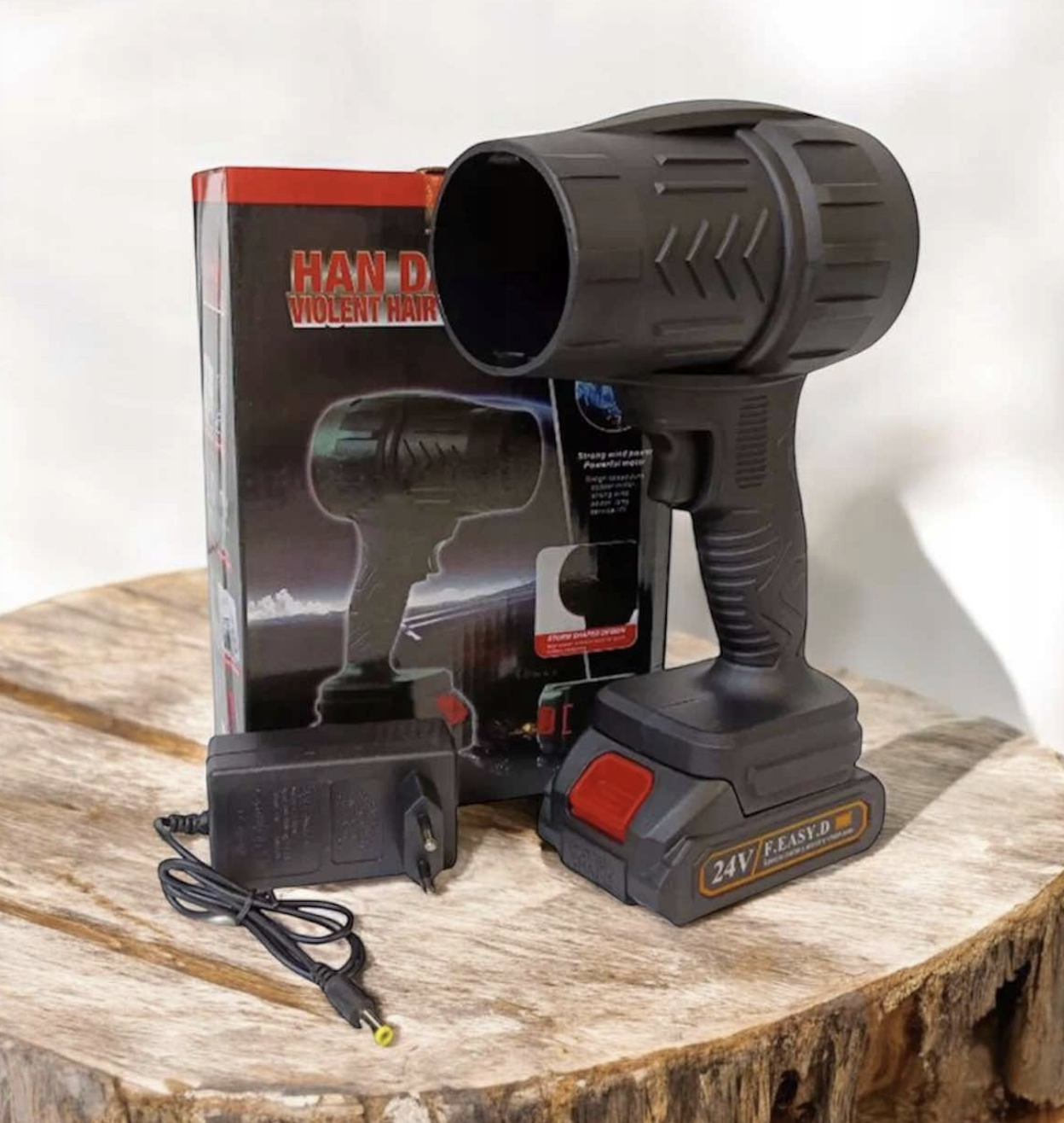 Турбореактивний ручний вентилятор XL-1589 ∙ Акумуляторна повітродувка до 70 м/с XL-1589 - мініатюра 5