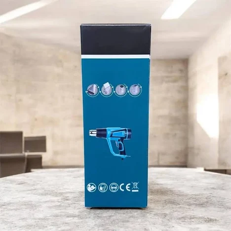 Промисловий фен X512 1600 Вт з 4 насадками для нагріву і ремонту - мініатюра 7