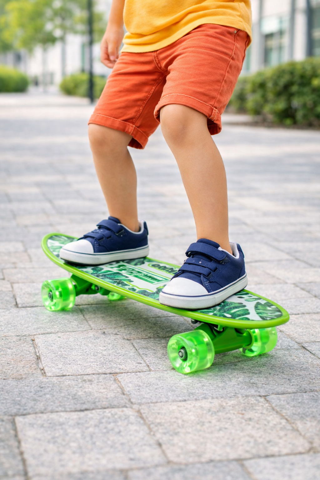 Пенніборд AS зі світними колесами і ручкою для дітей та підлітків - мініатюра 5