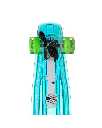 Пенніборд зі світною дошкою і колесами для дітей і підлітків - мініатюра 3