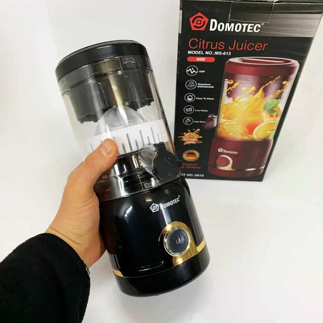 Міні-блендер Domotec MS-613 білий 250 мл 45 Вт - мініатюра 3