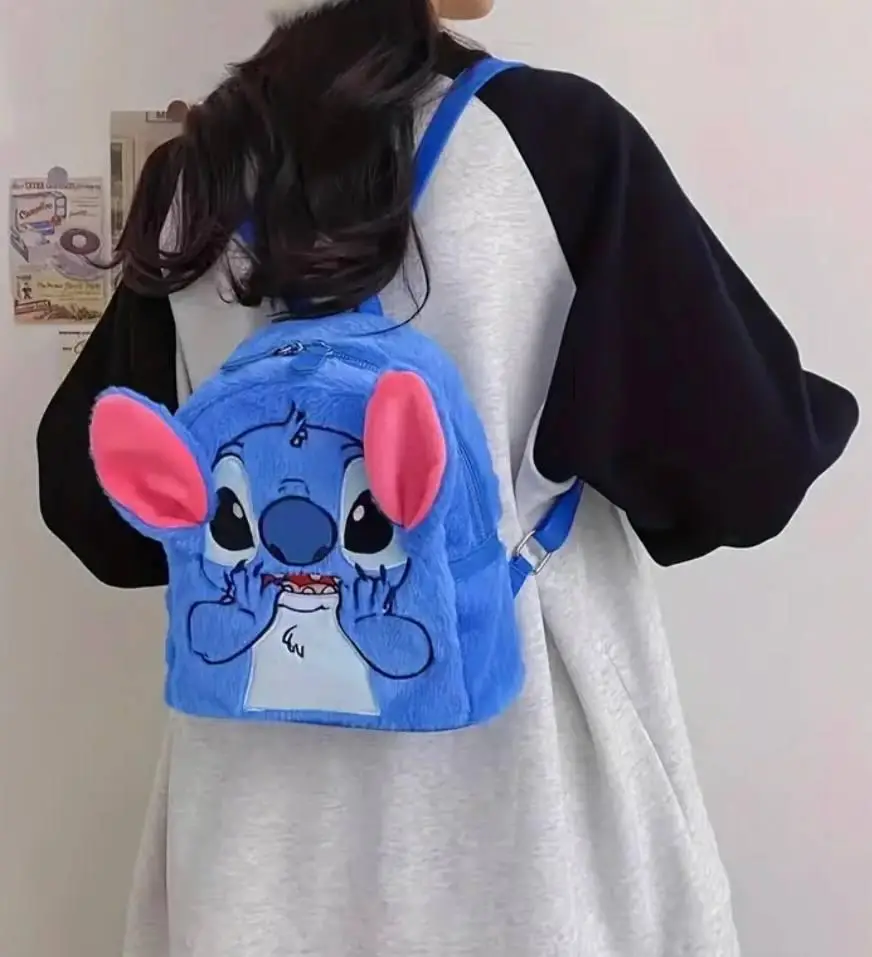 Дитячий рюкзак Stitch з вушками для садка і щоденних прогулянок - мініатюра 4