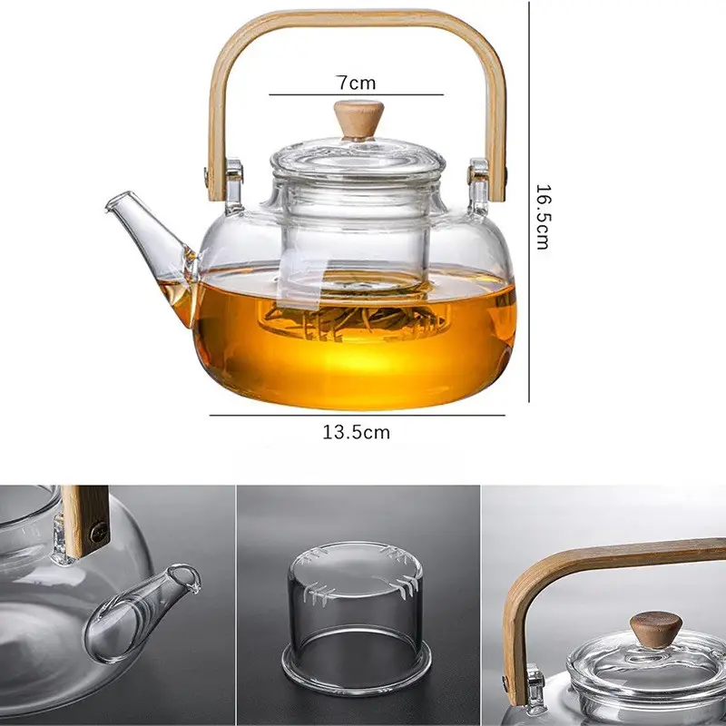 Чайник-заварник H1026 850 мл для чаю і домашніх напоїв - мініатюра 3