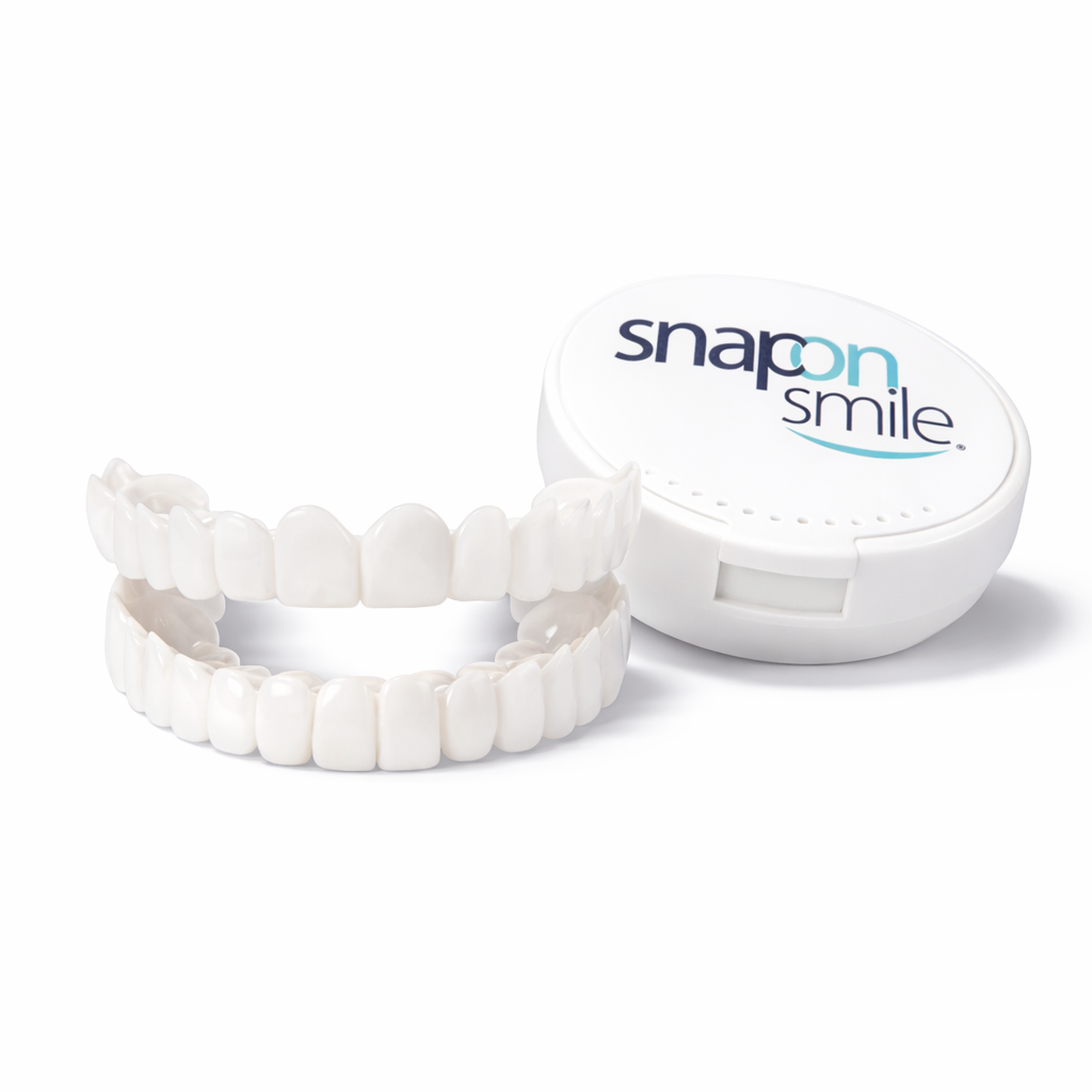 Знімні вініри Snap On Smile на 2 щелепи для швидкого візуального ефекту усмішки - мініатюра 2