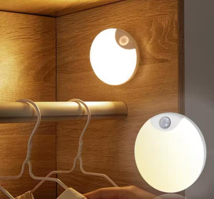 Круглий акумуляторний LED-світильник AND HA-183 з датчиком руху - мініатюра 2