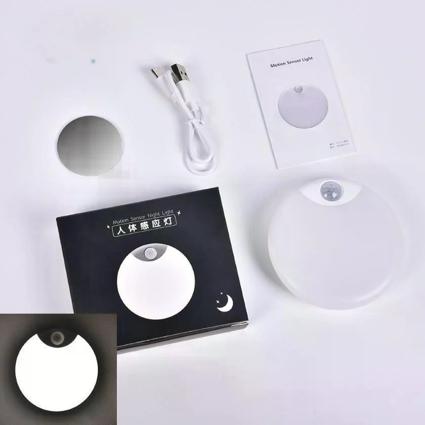 Круглий акумуляторний LED-світильник AND HA-183 з датчиком руху - мініатюра 4