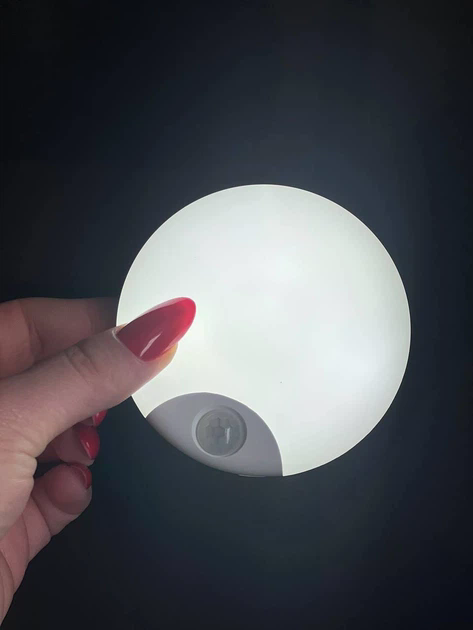 Круглий акумуляторний LED-світильник AND HA-183 з датчиком руху - мініатюра 7