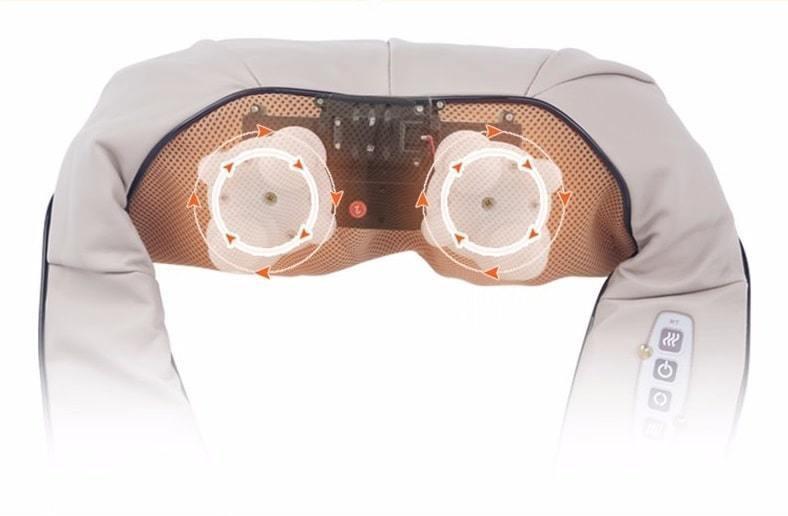 Масажер роликовий для шиї та спини Massager of Neck Kneading - мініатюра 8