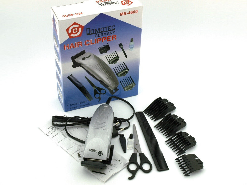 Універсальна чоловіча машинка для стрижки волосся Domotec DM 4600 - мініатюра 2