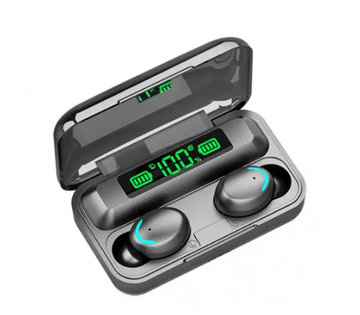 Бездротові сенсорні навушники із цифровим зарядним кейсом TWS BTH-F9-5 Bluetooth блютуз гарнітура - мініатюра 2