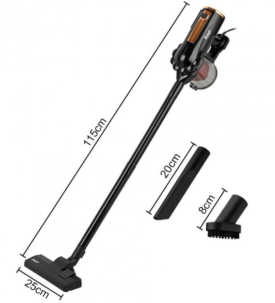 Вертикальний пилосос RAF R.8672, 600 Вт ∙ Ручний пилосос 2 в 1 з контейнером - мініатюра 6