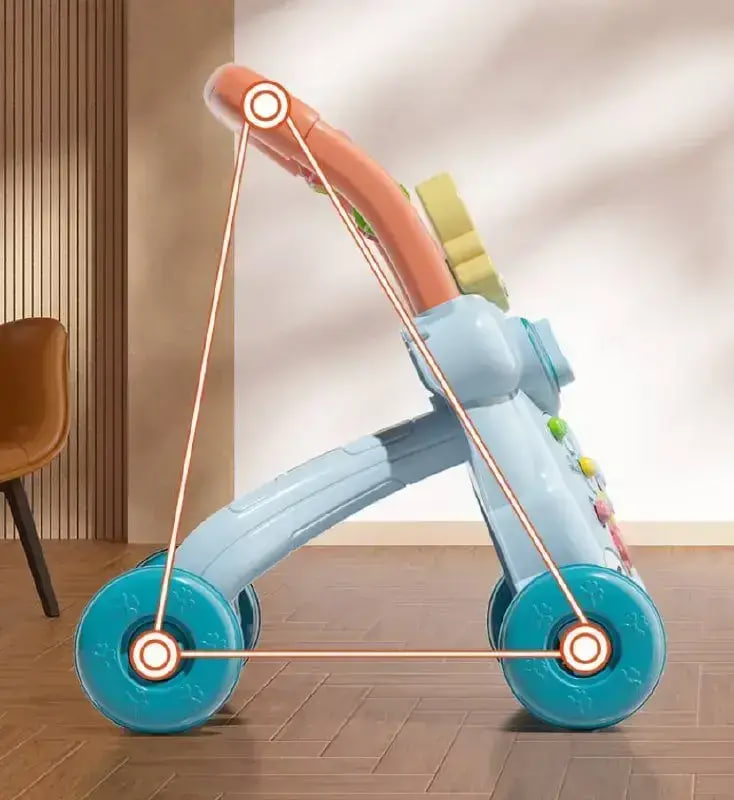 Дитячі ходунки-каталка з розвивальним центром - мініатюра 5