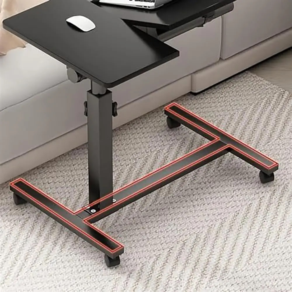 Універсальний наддиванний на колісах столик 64200 — мобільність і комфорт в одному ∙ Стол наддиванний на колісах з подвійною стільницею T01 - мініатюра 6