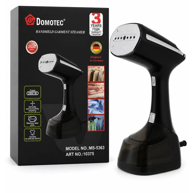 Ручний відпарювач DOMOTEC MS-5363 2500W з LED-дисплеєм - мініатюра 4