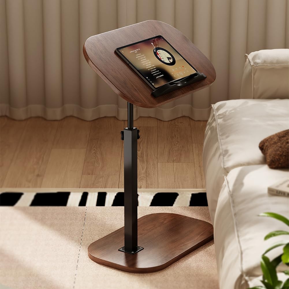 Приставний стіл 1036 з регулюванням висоти і нахилом стільниці для ноутбука та читання - мініатюра 4