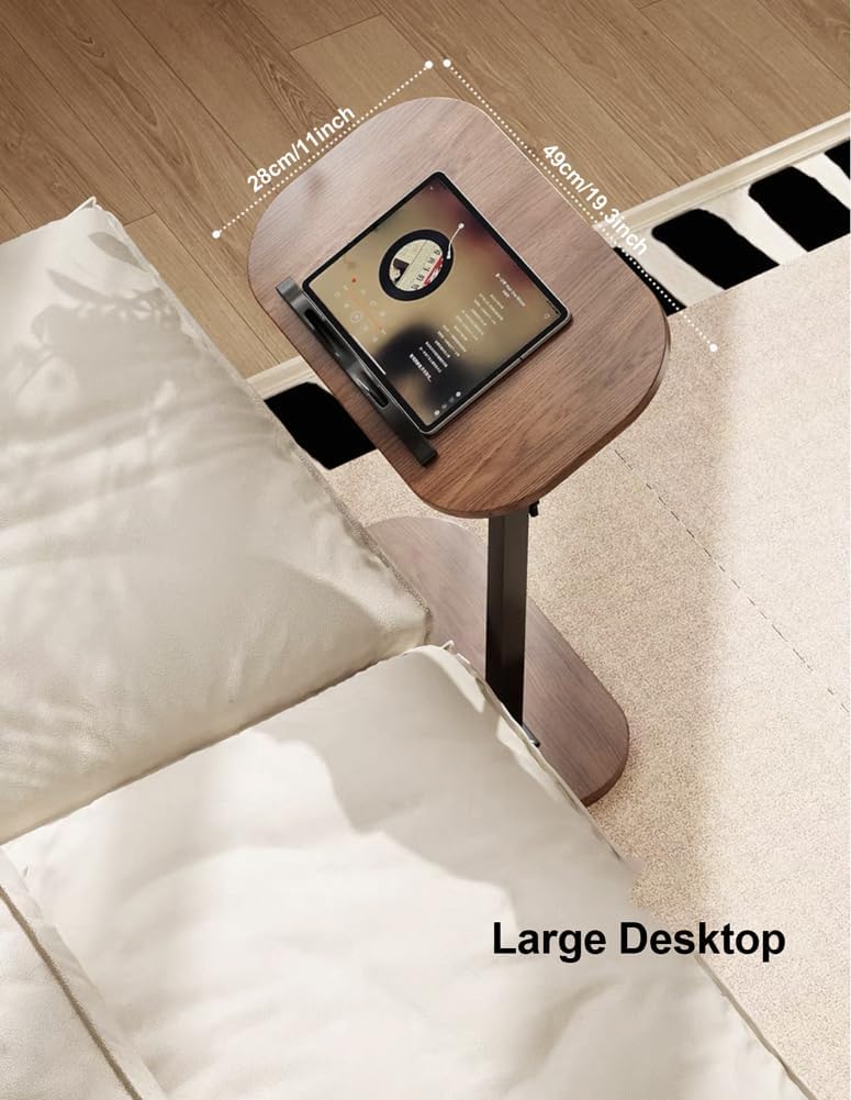 Приставний стіл 1036 з регулюванням висоти і нахилом стільниці для ноутбука та читання - мініатюра 5