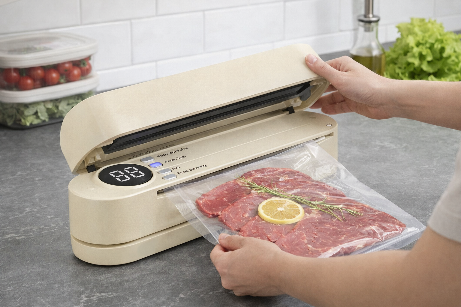 Вакуумний пакувальник Model 8 для герметичного пакування продуктів - мініатюра 8